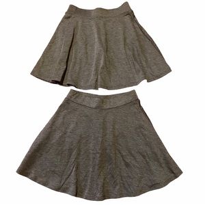 2 Girls Uniform Ponte Knit Skort 5-6 Years